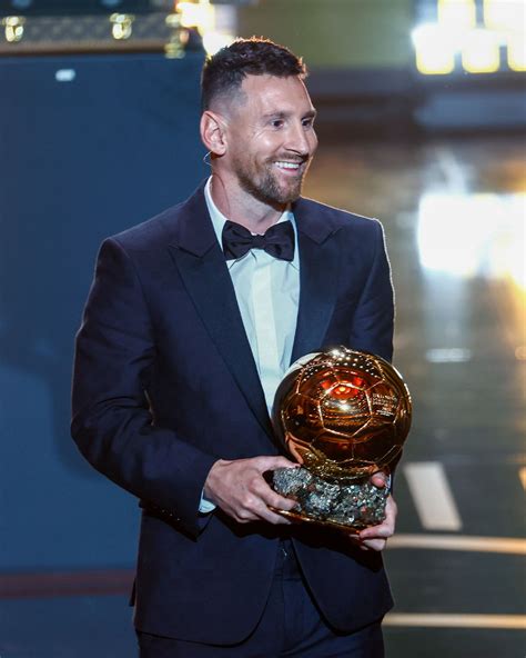 Ballon d'Or 2023 power ranking: Lionel Messi .